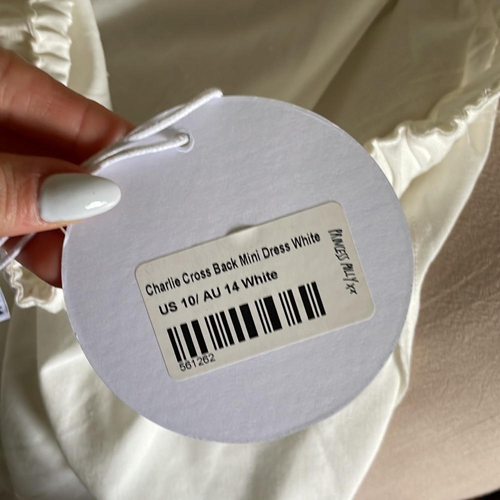 NWT Cross Back Mini Dress - Picture 4 of 6